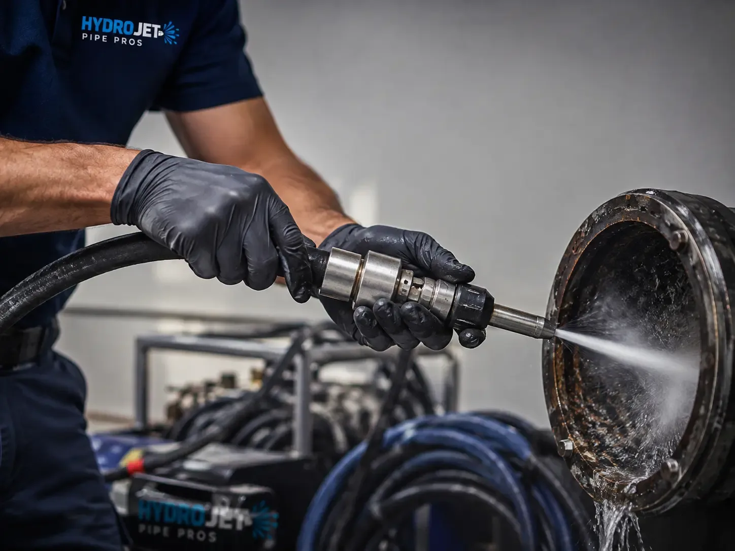 Hydro Jet Pipe Descaling in Breaks, VA